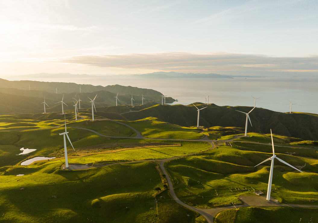 Sustainable energy source, wind mills.